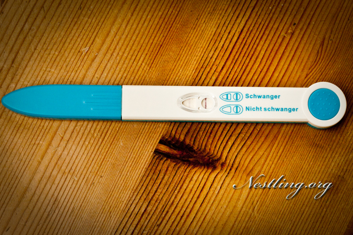 Schwach schwangerschaftstest linie Schwache Linie