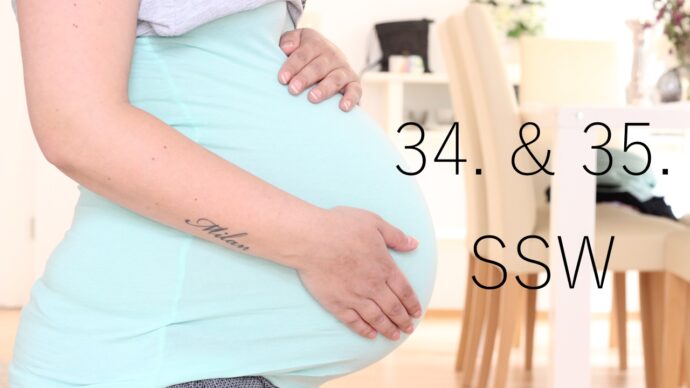 34. SSW 35. SSW Schwangerschaftsupdate