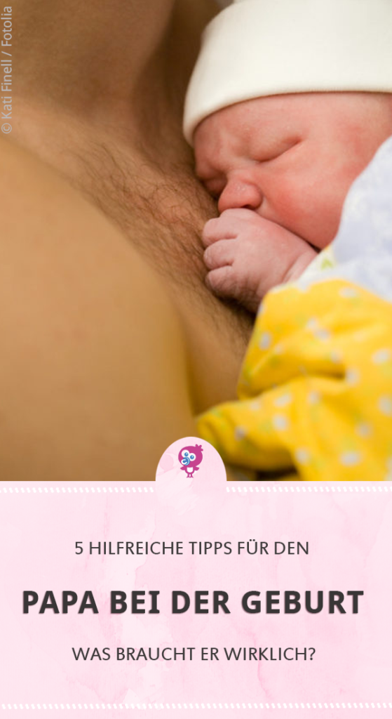 Papa bei der Geburt im Kreißsaal - was braucht der Mann in der Klinik? Fünf Tipps von der Hebamme #papa #geburt #vater #tipps