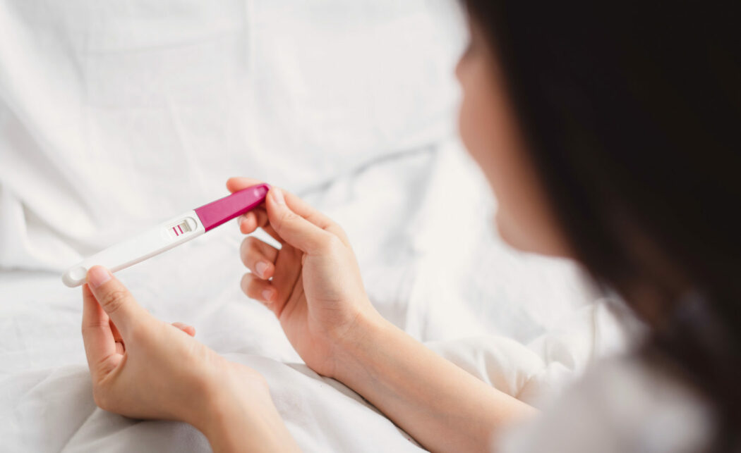 Test ist ob erkennt schwanger man ohne wie man Normale Untersuchung