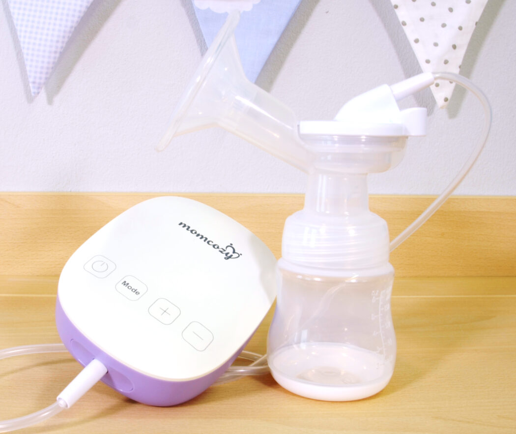 5tlg elektrische Milchpumpe Smart Absaugen Ruhig Automatic mit Milchflasche v 