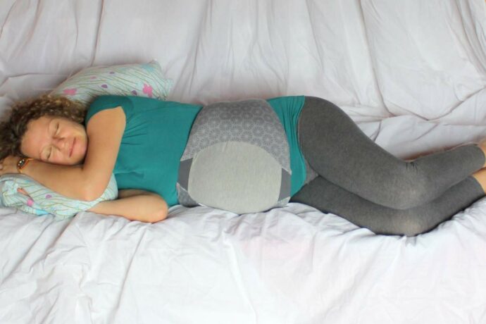 Babymoov Dream Belt Test Erfahrungen Schwangerschafts Bauchgurt schlafen Schwangerschaftsgürtel Schlafstörungen Schwangerschaft