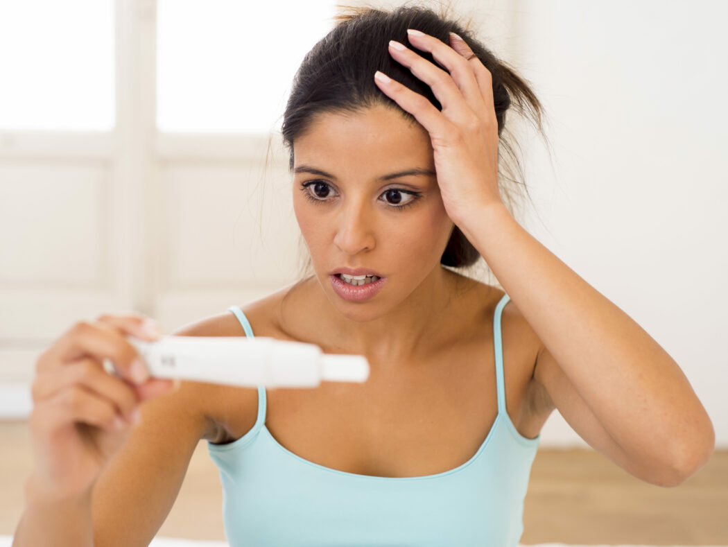 Trotz pille und periode schwanger