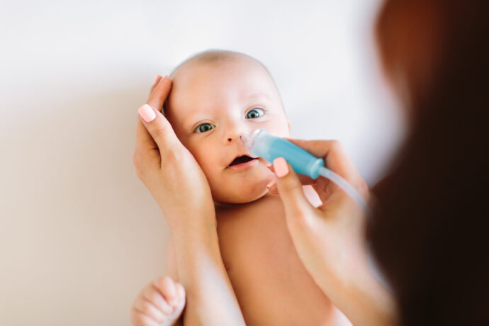 Verstopfte Nase bei Babys, Säuglingsschnupfen