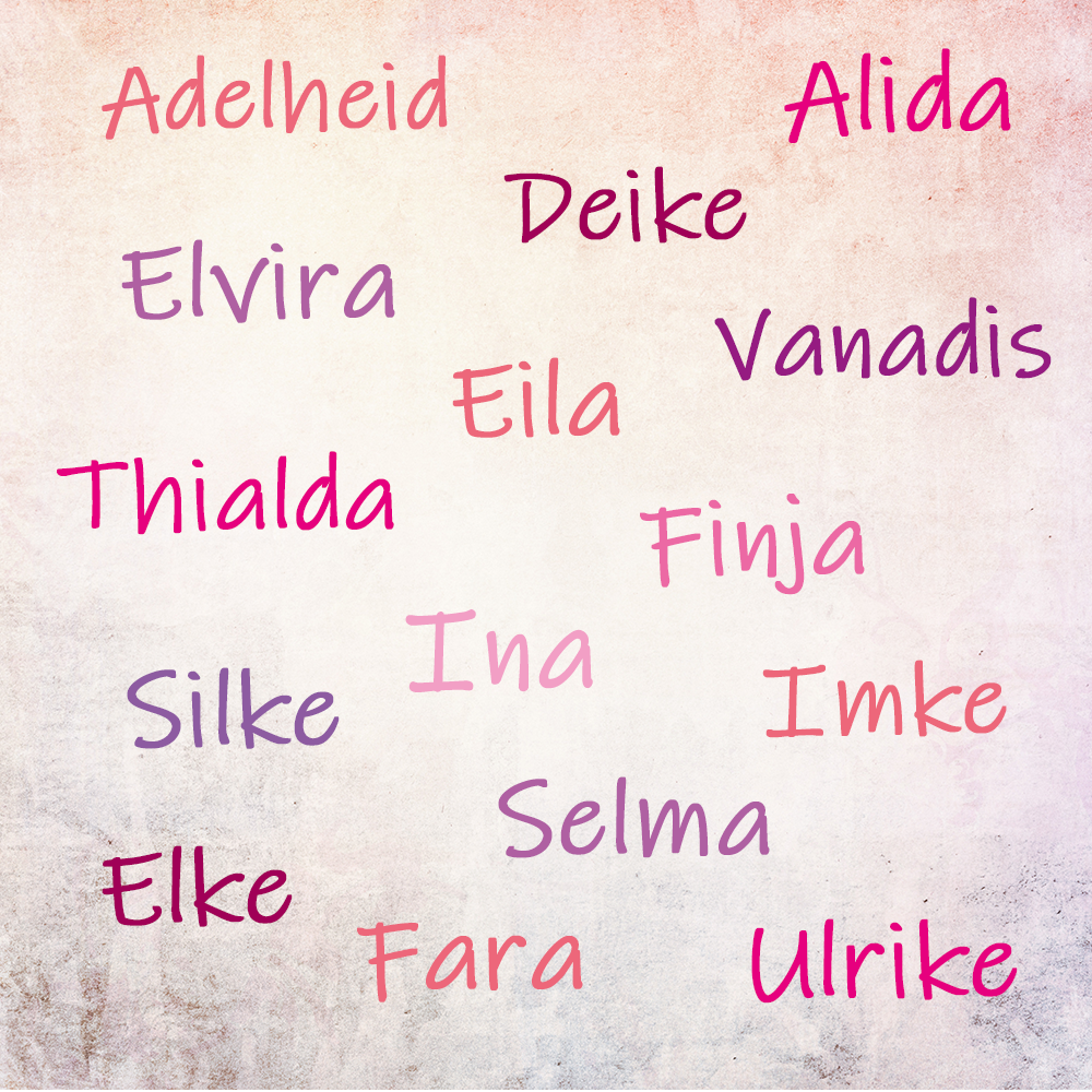 Mädchen vornamen seltene Italienische Mädchennamen: