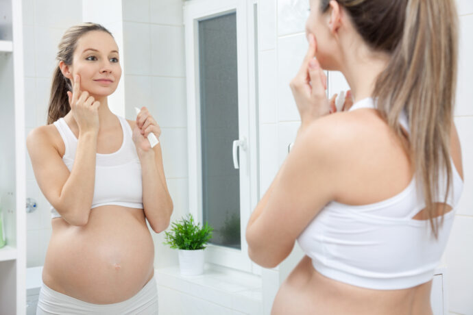 Hautpflege Schwangerschaft