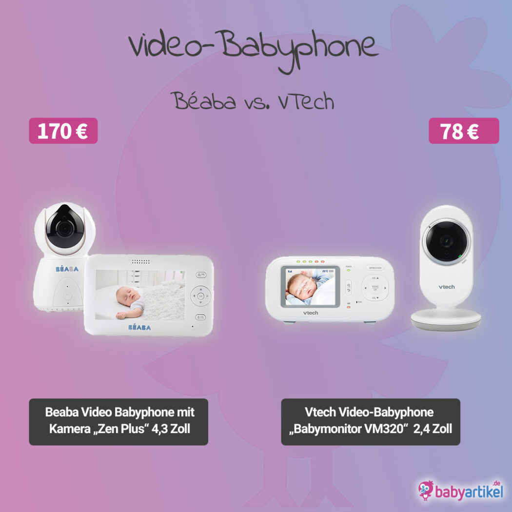 video babyphone günstig vtech babymonitor, beaba zen plus, babyphone mit kamera vergleich, baby erstausstattung sparen