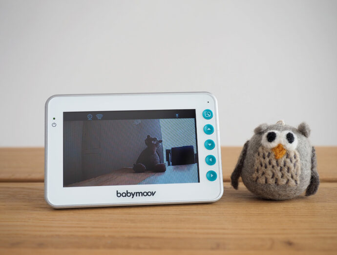 Bedienung von Babymoov Babyphone-Monitor im Test