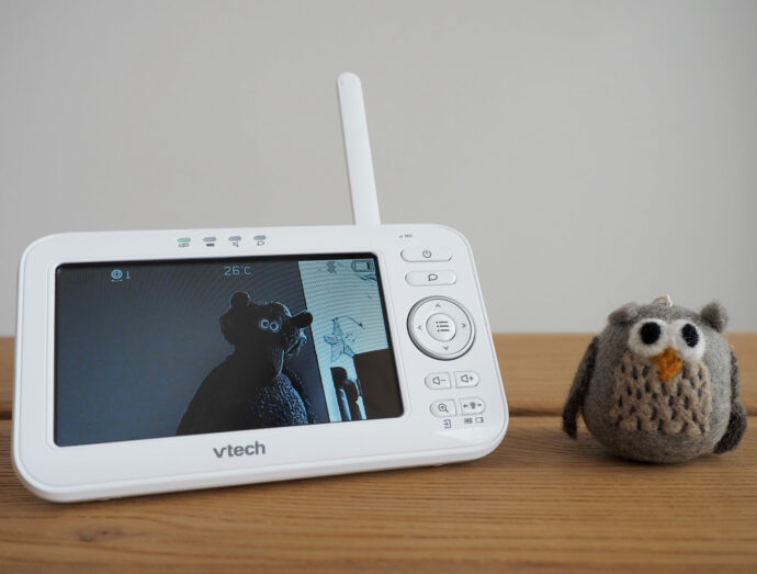 Bedienung von VTech Babyphone-Monitor im Test