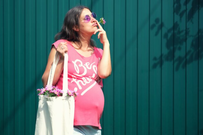 schwangere konnte mit rauchen aufhören in der schwangerschaft zieht an blume statt an zigarette