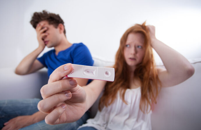 schwanger trotz kondom, teenies mit positivem schwangerschaftstest
