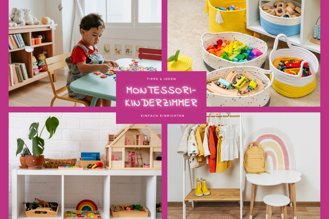 Montessori Kinderzimmer einrichten tipps, ideen, inspiration, vorbereitete umgebung