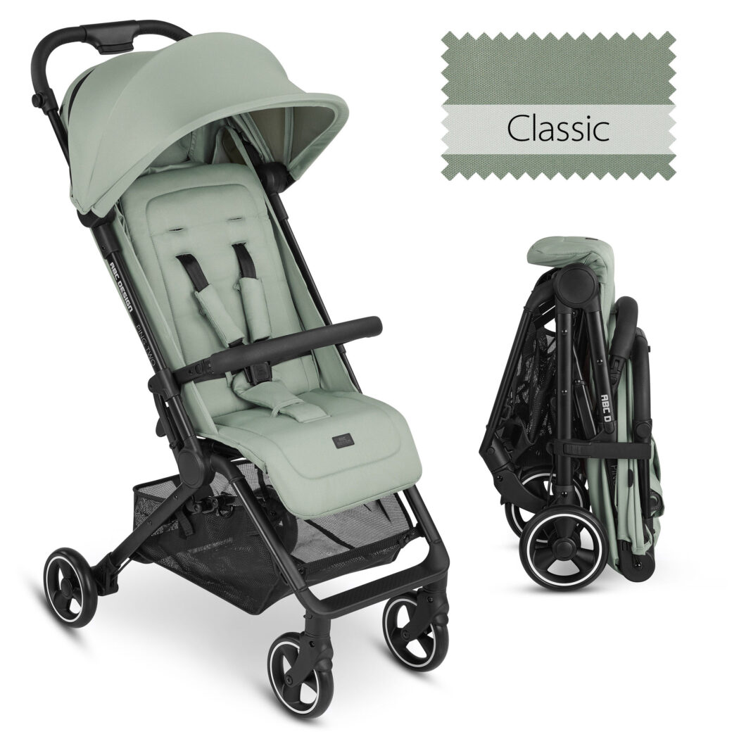 abc design ping two buggy test classic farbe pine grün